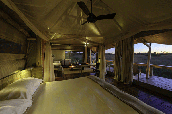Africa’s Greenest Game Lodges: Mombo Camp
